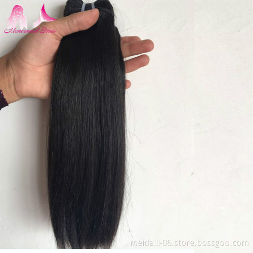 10a grade peruvian cuticle aligned hair virgin remy straight human hair weft